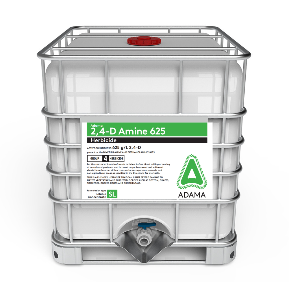 Adama 2,4-D Amine 625 1000L. 2,4-D Amine