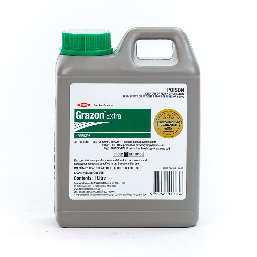 Corteva Grazon Extra Herbicide Triclopyr Picloram Aminopyralid