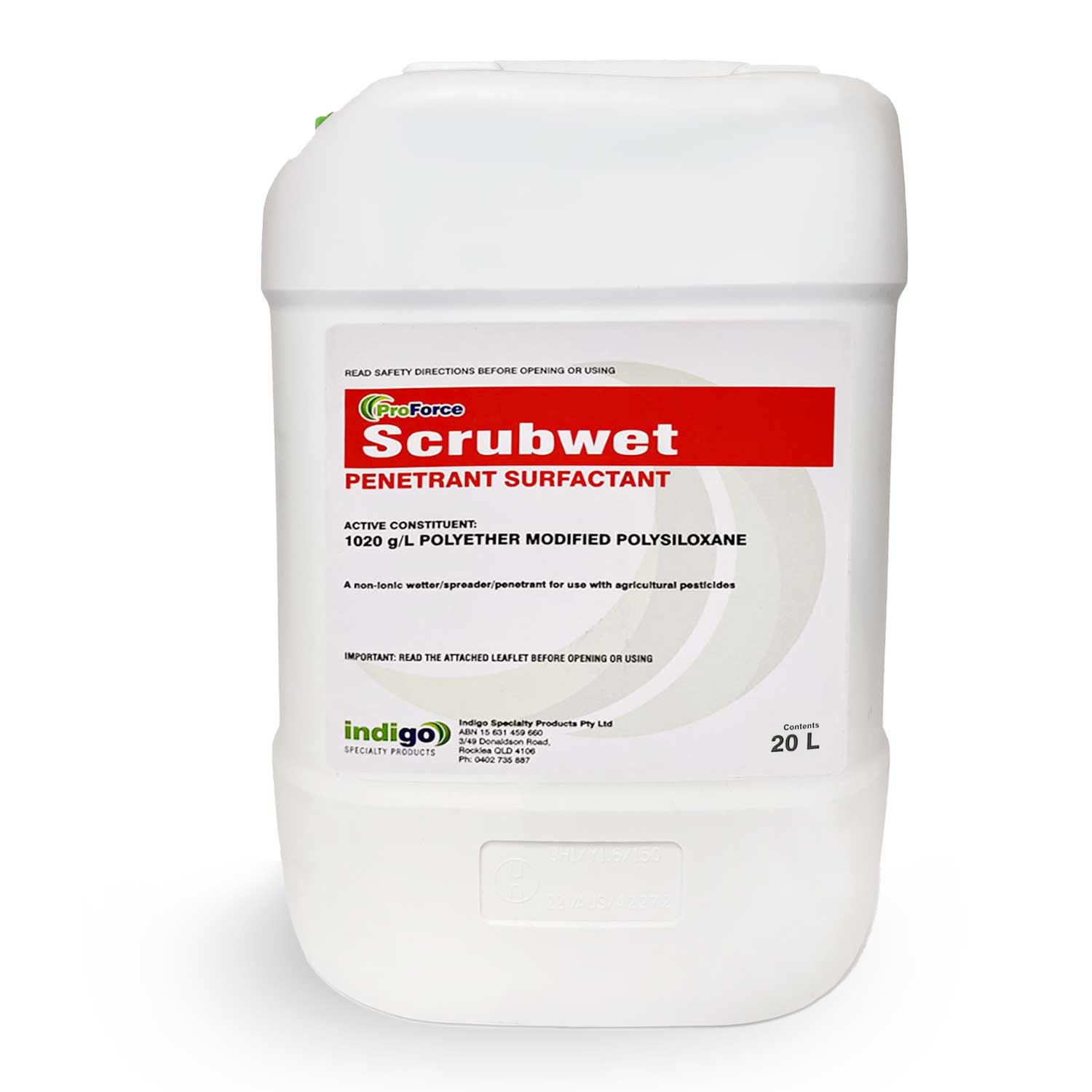 Indigo ProForce Scrubwet Penetrant Surfactant Polyether Modified Polysiloxane
