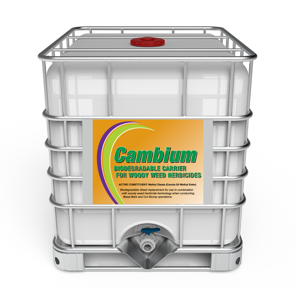 Indigo Cambium Biodegradable Carrier for Woody Weeds 1000L. Methyl Oleate (Canola Oil Methyl Ester)