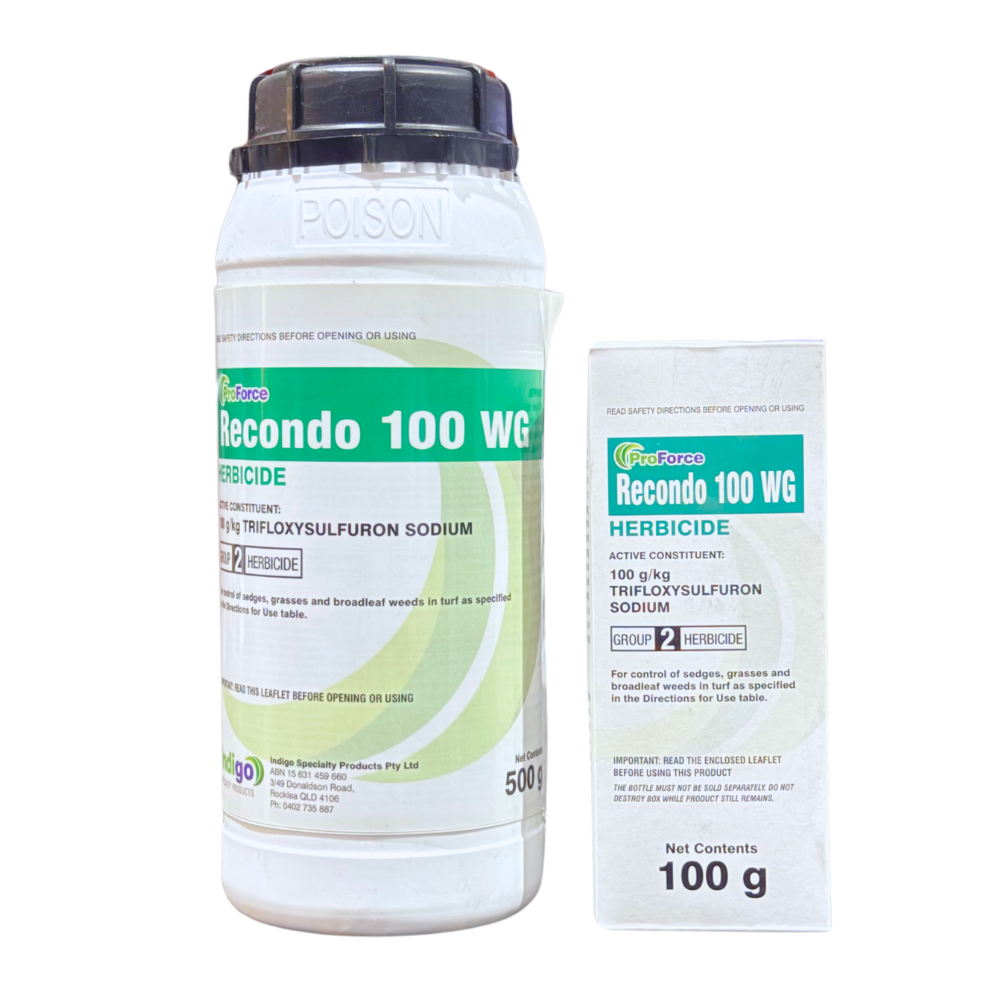 sulfonylurea herbicides brand names Indigo Proforce Recondo 100WG. Trifloxysulfuron Sodium