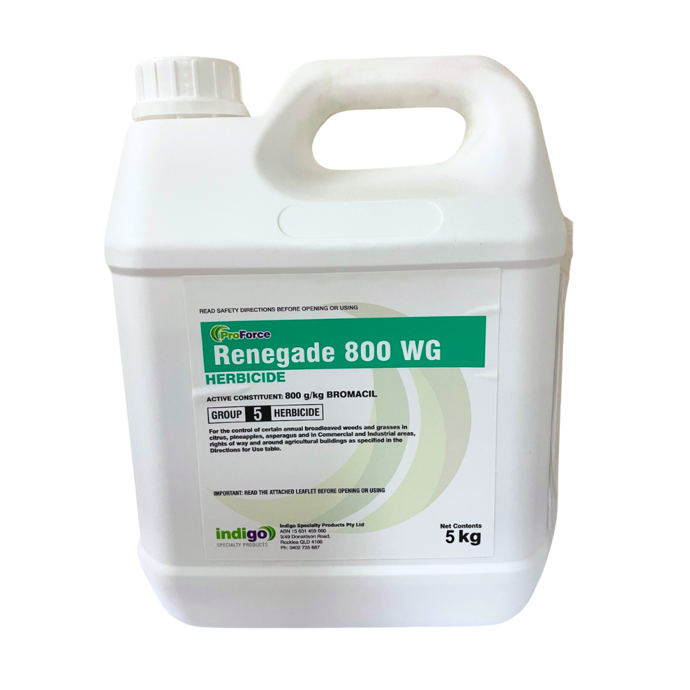 broadleaf herbicide for asparagus Indigo Renegade 800 WG Herbicide. Bromacil