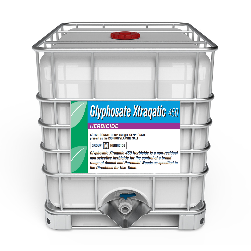 OzCrop Glyphosate 450 XTraqatic 1000L (Aquatic registered)