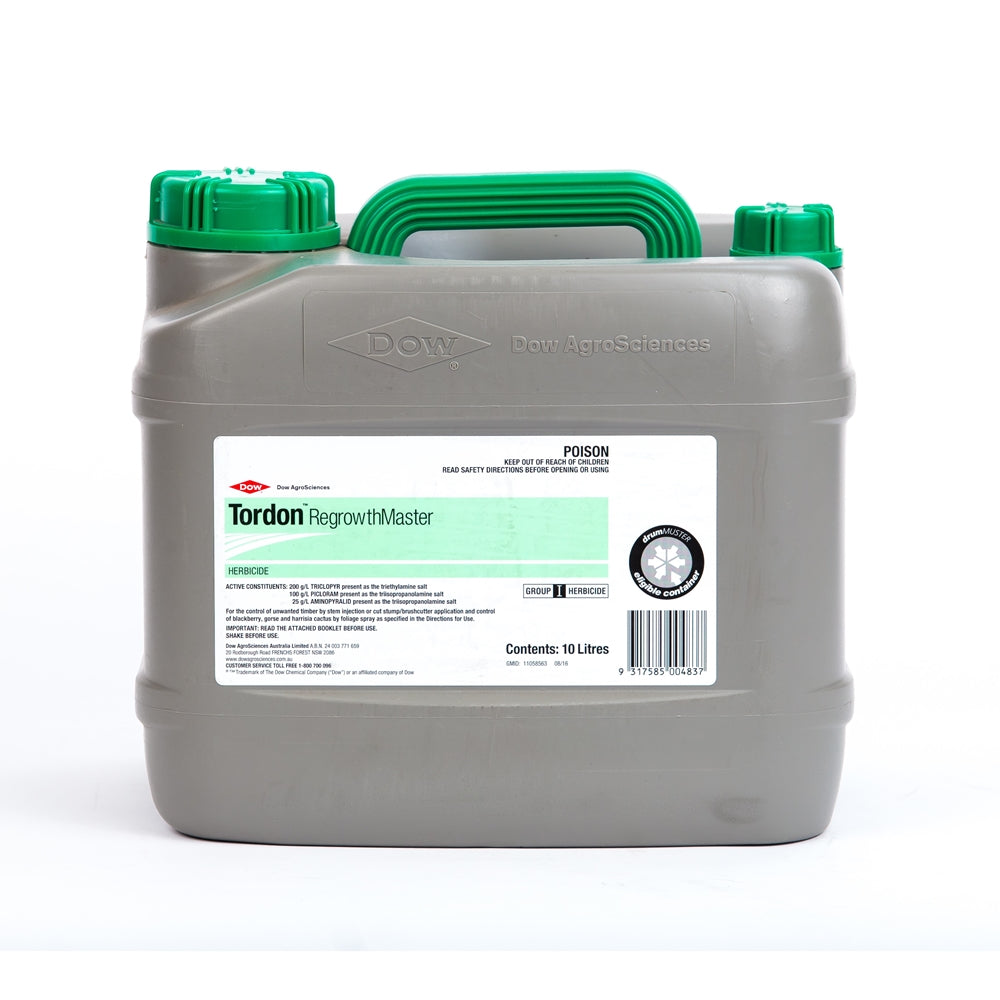 Corteva Tordon Regrowth Master Herbicide Triclopyr Picloram Aminopyralid