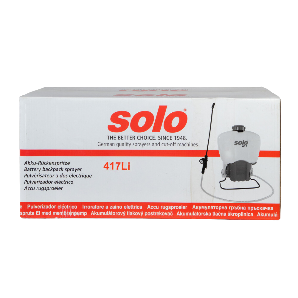 Solo 417 Li 18L Battery Powered Backpack Sprayer