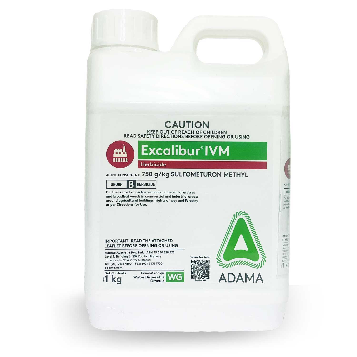 Adama Excalibur IVM 1kg. sulfometuron methyl