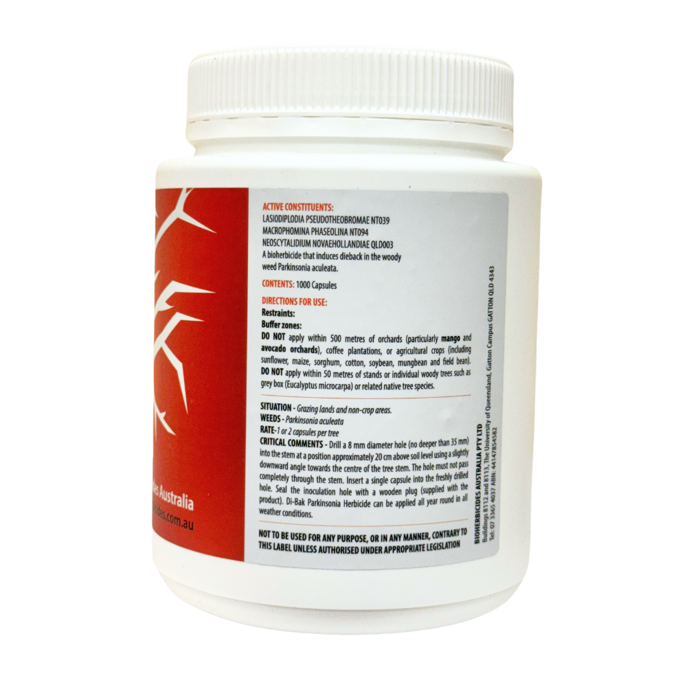 BHA Di-Bak Parkinsonia Fungi Capsules