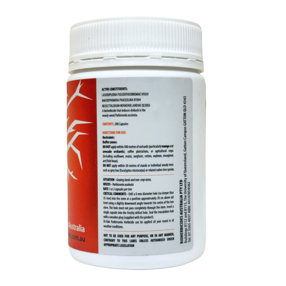 BHA Di-Bak Parkinsonia Fungi Capsules