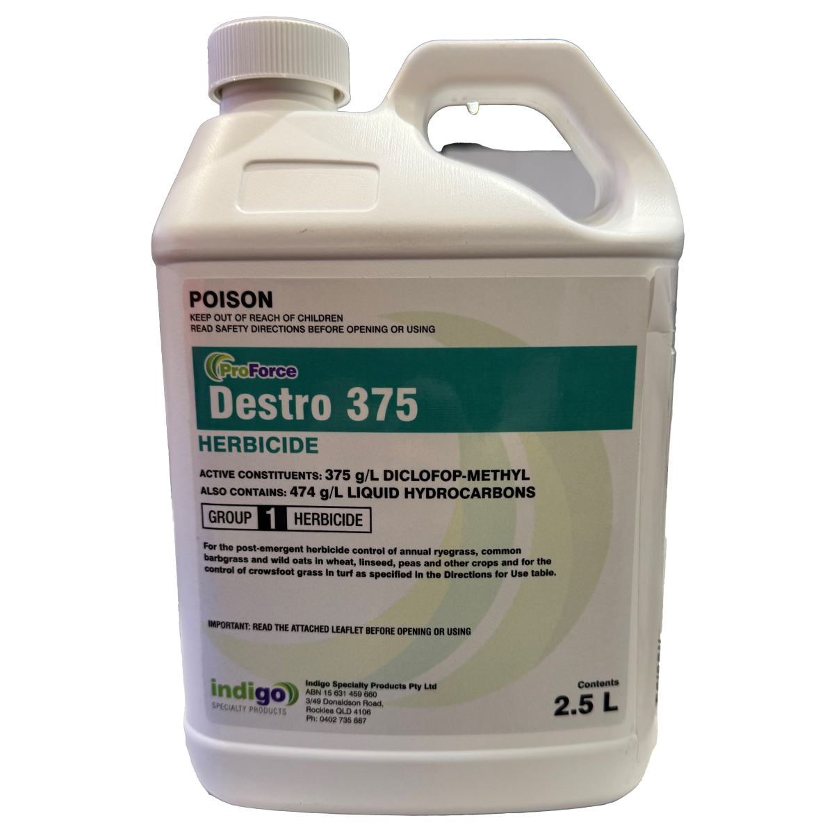 Indigo ProForce Destro 20L. Diclofop Methyl