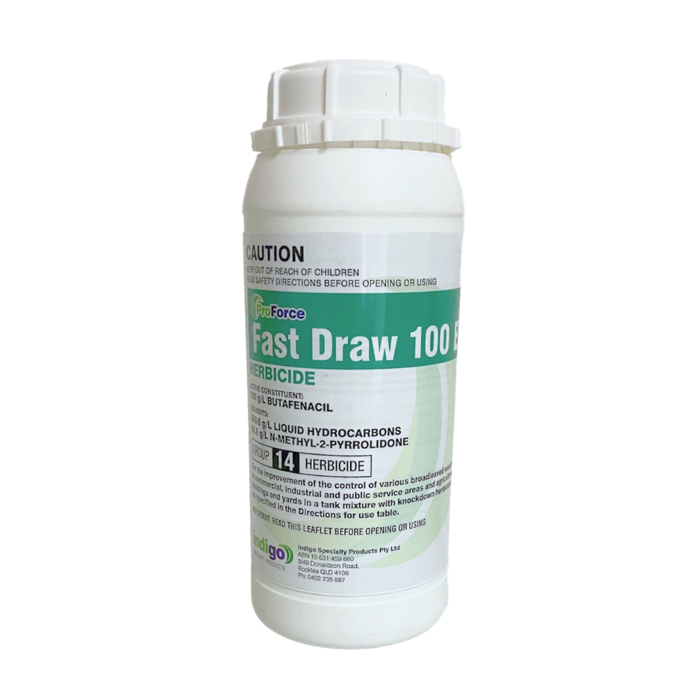 Indigo Fast Draw 100EC Herbicide. Butafenacil