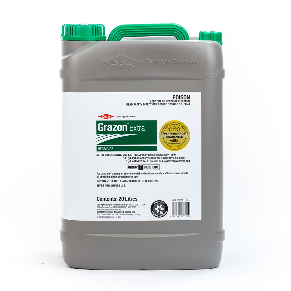 Corteva Grazon Extra Herbicide Triclopyr Picloram Aminopyralid