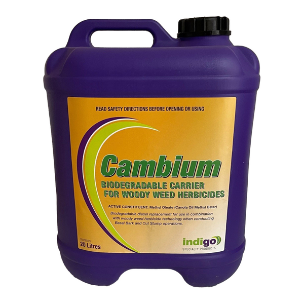 herbicide carrier Indigo Cambium Biodegradable Carrier for Woody Weeds 20L. Methyl Oleat