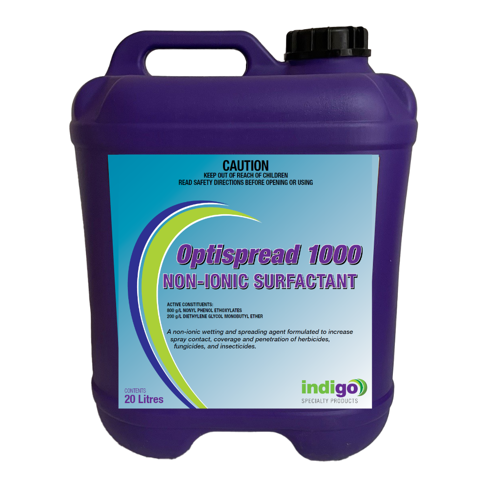 Indigo Optispread 1000 Non-Ionic Surfactant 20L. Nonyl Phenol Ethoxylate Alcohol Ethoxylate