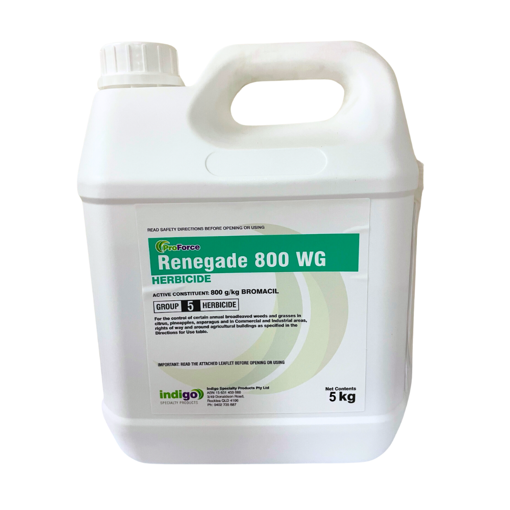 Indigo Renegade 800 WG Herbicide. Bromacil