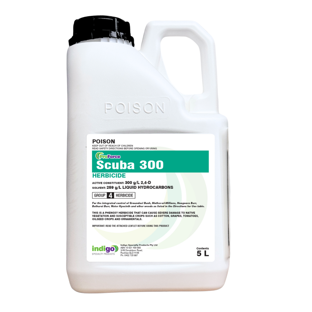 Indigo Scuba 300 Herbicide. 2,4-D (Aquatically Approved)