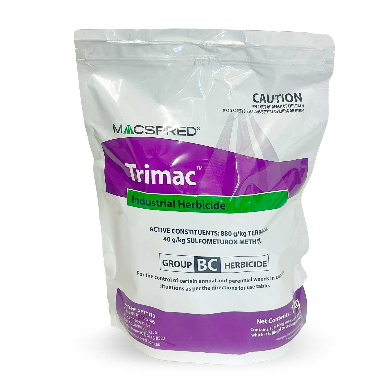 Macspred Trimac Terbacil Sulfometuron Methyl
