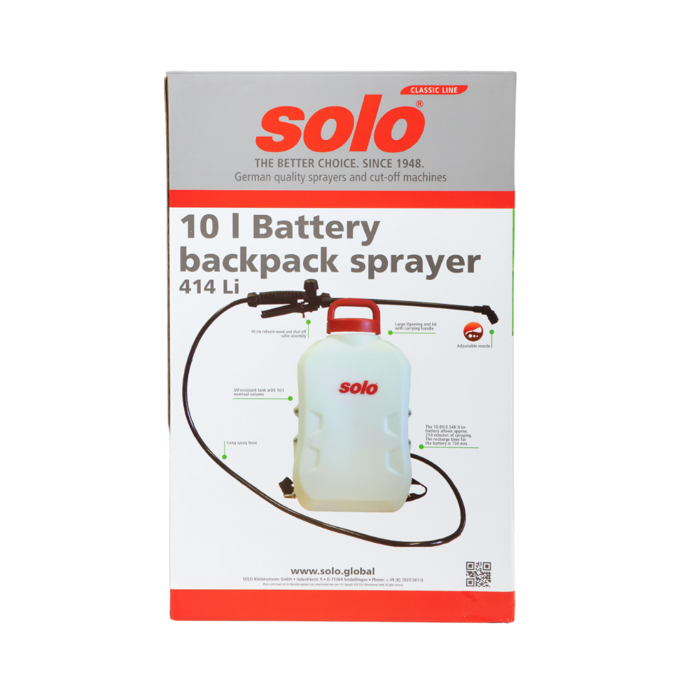 Solo 414 Li 10L Battery Backpack Sprayer