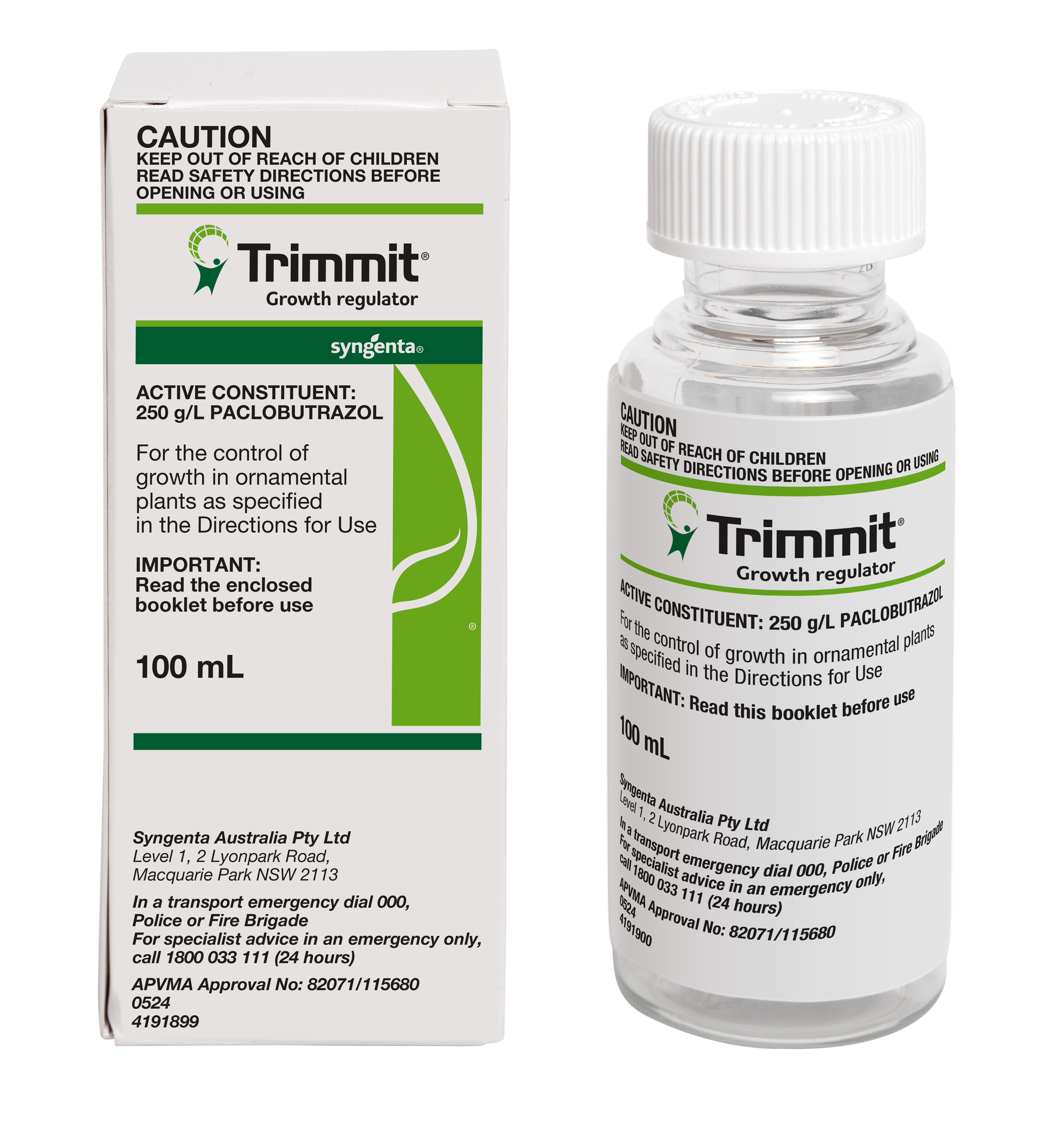 Syngenta Trimmit 100mL. Paclobutrazole